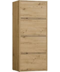 Top E Shop ALMA CHEST OF DRAWERS, ANTHRACITE/ARTISAN OAK Jaunumi -Dārzam
