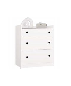 Top E Shop HOUSTON Chest of Drawers White Jaunumi -Dārzam