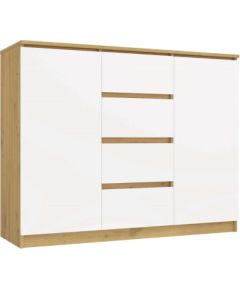 Top E Shop ARTISAN 2-DOOR 4-DRAWER CHEST OF DRAWERS/WHITE Новинки Для дома и сада 