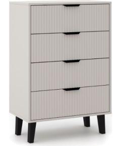 Top E Shop SCANDI 4S SLIM CHEST OF DRAWERS, CASHMERE COLOUR Новинки Для дома и сада 