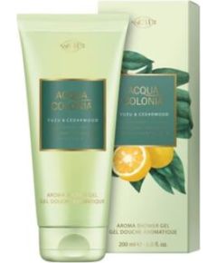 4711 Acqua Colonia Yuzu & Cedarwood Sprchový gel 200ml Dušas želejas ķermenim