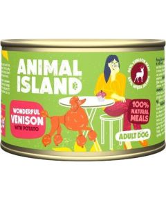 Animal Island Animal Island Jeleń z Ziemniakami karma pies 410g Suņu barība