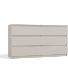 Top E Shop MALWA CHEST OF DRAWERS M6/140 CASMERE COLOUR Jaunumi -Dārzam