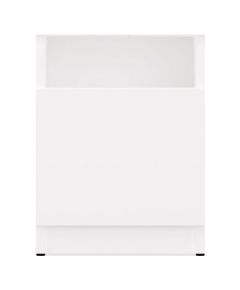 Top E Shop GALAX 30/1D WHITE BEDSIDE TABLE Naktsskapīši