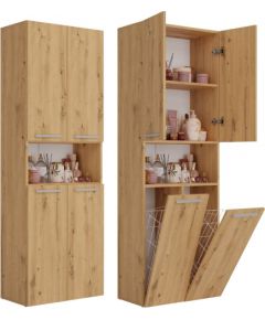 Top E Shop Topeshop NEL 2K DK ART KPL bathroom storage cabinet Oak Новинки Для дома и сада 