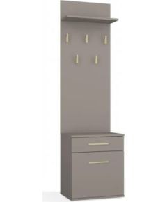 Top E Shop DUO coat hanger, clay colour Jaunumi -Dārzam