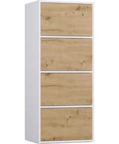 Top E Shop ALMA CHEST OF DRAWERS WHITE/ARTISAN OAK Jaunumi -Dārzam