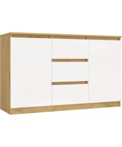 Top E Shop ARTISAN 2-DOOR 3-DRAWER CHEST OF DRAWERS/WHITE Jaunumi -Dārzam