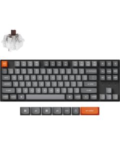 KEYCHRON K8 Max - US Layout - Super Brown Tactile - Black Wireless Keyboard / K8M-H3 Клавиатуры