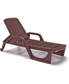 Bica Шезлонг Нило коричневый Шезлонги и пляжные стулья