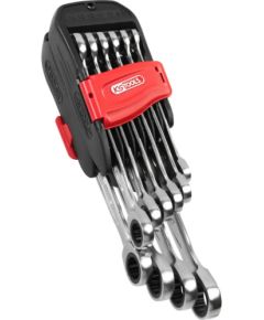 Kstools Combination ratcheting spanner set, 10 pcs GEARplus, KS Tools Sprūdatslēgas