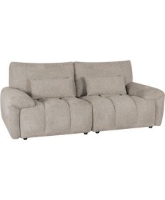 Dīvāns BARBARA 2,5-vietīgs, gaiši brūns Jaunumi -Dārzam