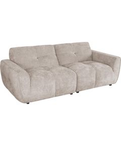 Dīvāns DAMALI 3-vietīgs, gaiši brūns Jaunumi -Dārzam