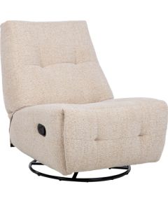 Atpūtas krēsls reglaineris WILLA ar šūpošanās un rotācijas manuālo mehānismu, bēšs Jaunumi -Dārzam