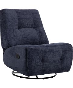 Atpūtas krēsls reglaineris WILLA ar šūpošanās un rotācijas manuālo mehānismu, zils Jaunumi -Dārzam
