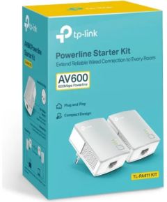 TP-LINK TPLINK Power-LAN PowerLAN TL-PA411 TLPA411 KIT (TL-PA411 KIT) Wireless Routers