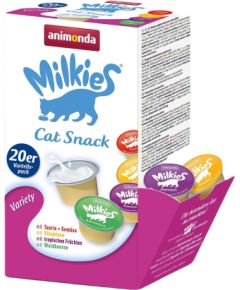 ANIMONDA Milkies Variety - cat treats - 20 x 15g Kaķu sausā barība