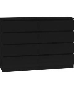 Top E Shop Topeshop M8 140 CZERŃ chest of drawers Новинки Для дома и сада 