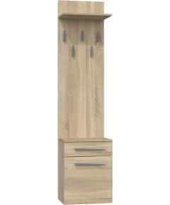 Top E Shop Topeshop DUO WIESZAK SONOMA clothing hanger Oak Jaunumi -Dārzam