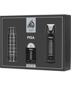 Lattafa Pride Pisa Dárková sada EDP 100 ml, deospray 200 ml a EDP 20 ml 100ml Парфюмерные наборы