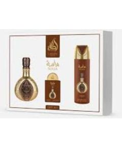 Lattafa Masa Dárková sada EDP 100 ml, deospray 200 ml a EDP 20 ml 100ml Dāvanu komplekti