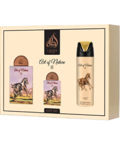 Lattafa Art Of Nature II Dárková sada EDP, deospray 200 ml a EDP 20 ml 100ml Парфюмерные наборы