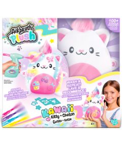 AIRBRUSH PLUSH игровой набор мягкая игрушка с аэрографом Kawaii Kitty, 25 см Мягкие игрушки