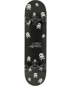 Skrituļdēlis CR3108SA SKULLS SKATEBOARD NILS EXTREME Лонгборды, Пениборди, Скейтборды