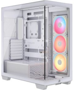 Corsair Midi Tower 3500X LXR LINK TG White Корпуса