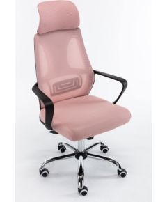 Top E Shop Topeshop FOTEL NIGEL RÓŻOWY office/computer chair Padded seat Mesh backrest Biroja krēsli