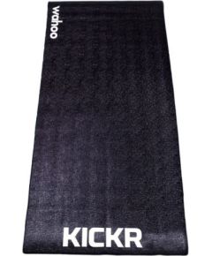 WahooFitness WFKICKRMAT antistatic floor mat Black Rubber Велотренажеры