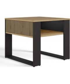 Top E Shop MODERN 2P MINI SLIM coffee table, artisan/black Jaunumi -Dārzam