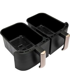 Russell Hobbs Air Fryer Dual 9 L Freestanding 2800 W Black Karstā Gaisa Katli (AirFryer)