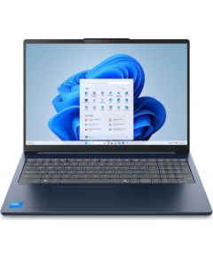 Notebook LENOVO IdeaPad Slim 5 16IRH10 CPU Intel® CoreT i5 i5-13420H 16 " 1920 x 1200 pixels RAM 16 GB DDR5-SDRAM SSD 1000 GB Discrete graphics Not available On-board graphics Yes Numeric keypad Yes Keyboard language English Colour Blue Weight 1.81 kg 560 Portatīvie datori