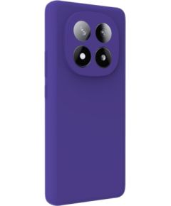 Evelatus Xiaomi  Redmi Note 14 Pro 4G / Poco X7 Premium Magnetic Soft Touch Silicone Case Purple Neoriģinālie Maciņi