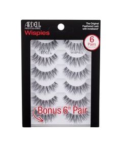 Ardell Wispies Wispies ( 6 pcs ) Black Dekoratīvā kosmētika