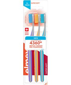 Elmex Super Soft Multipack Toothbrush ( 3 pcs ) Zobu pastas un mutes dobuma skalojamie līdzekļi