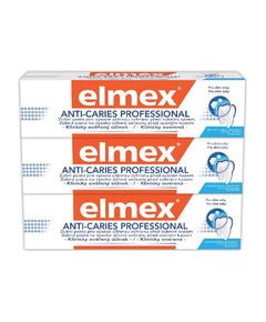 Elmex Anti Caries Professional Trio Toothpaste (3 pcs) - Toothpaste 75ml Smaržas - NESAKĀRTOTS