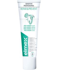 Elmex Pain Relief Toothpaste Sensitiv e Professional Repair & Prevent 75 ml 75ml Zobu pastas un mutes dobuma skalojamie līdzekļi