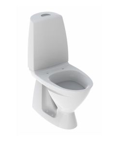 IFO Sign pods 355x650mm vertikāls izvads, balts IC Tualetes Podi uz grīdas