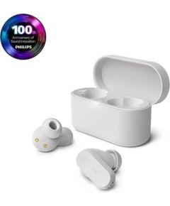Philips TAT3509, active noise-cancelling, white - Wireless Earbuds Austiņas