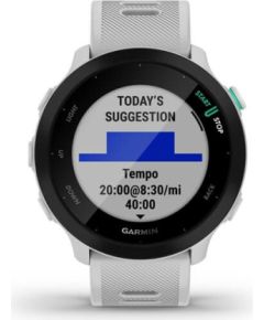 Garmin Forerunner 55 2.64 cm (1.04") MIP 42 mm Digital 208 x 208 pixels Black GPS (satellite) Smart-Watch Умные часы