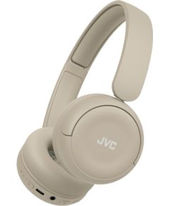 JVC HA-S59W Headset Wired & Wireless Head-band Music/Everyday USB Type-C Bluetooth Beige Austiņas