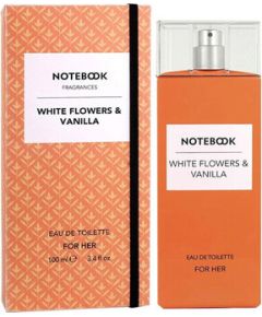 Aquolina Notebook White Flowers & Vanilla EDT 100ml Sieviešu Smaržas