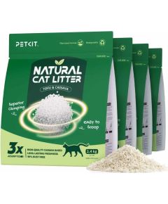 Petkit Natural Cat Litter - 4bags Наполнители для туалета