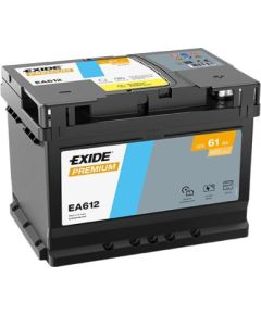 EXIDE PREMIUM EA612 12V 61Ah 600A(EN) 242x175x175 0/1 EAN3661024034272 Аккумуляторы