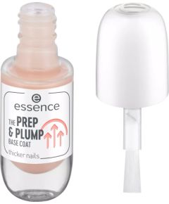 Essence, The Prep & Plump, Top Coat, Nail Polish, 8 ml Nagu lakas