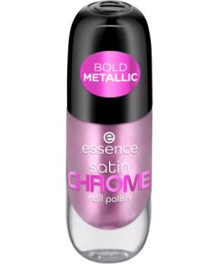 Essence, Satin Chrome, Nail Polish, 02, Artificial Pinktelligence, 8 ml Nagu lakas