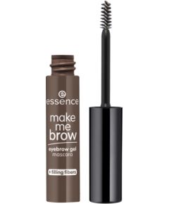 Essence, Make Me Brow, Defining, Eyebrow Gel, 07, Dark Brown, 3.8 ml Dekoratīvā kosmētika