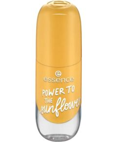 Essence, Gel Nail, Nail Polish, 53, Power To The Sunflower, 8 ml Nagu lakas